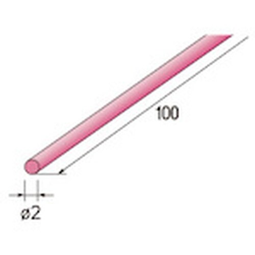 ナカニシ セラファイバー砥石 丸型 φ2×100