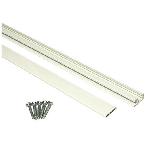 ハイロジック TQOOL 角型フックレール2Mホワ