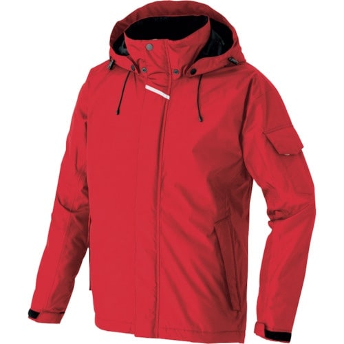 アイトス 防水防寒コート レッド 6L