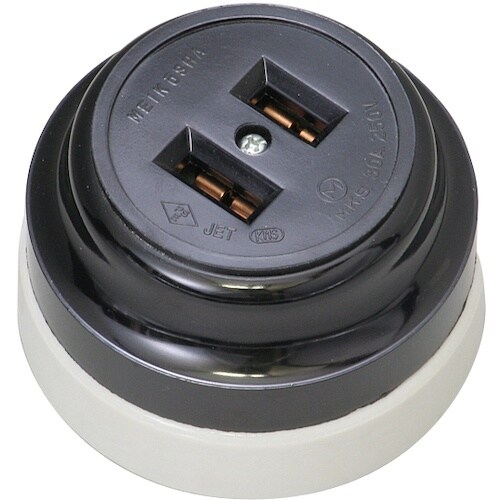 明工 2P 30A コンセント