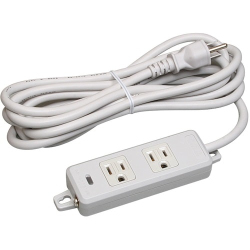 明工 横形OA用接地タップ2コ口 ランプ、マグネッ