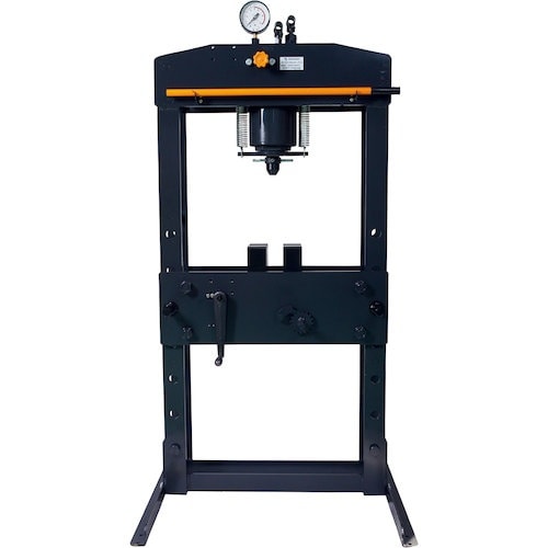 長崎ジャッキ 油圧矯正プレス(手動)35TON