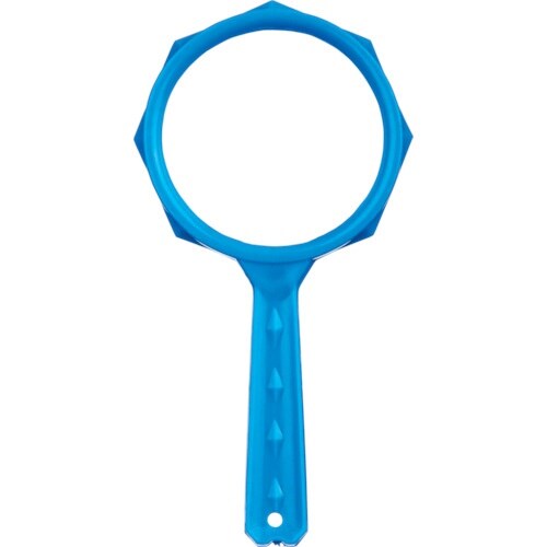 池田レンズ ファンシールーペ 拡大鏡 青