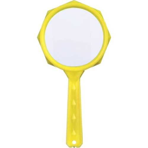 池田レンズ ファンシールーペ 拡大鏡 黄色