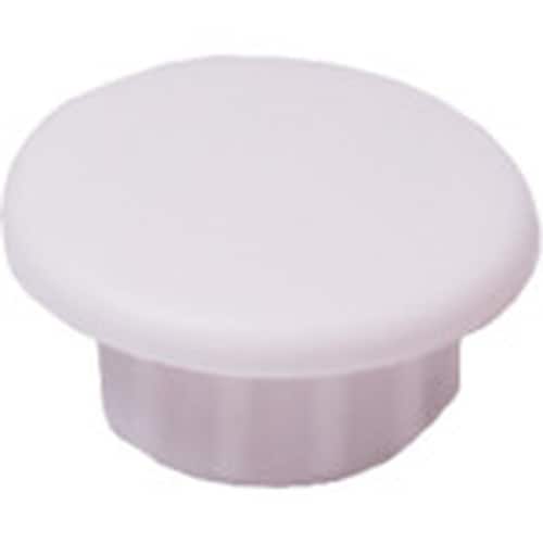 ダンドリビス 穴キャップ(8mm)ミルキーホワイト