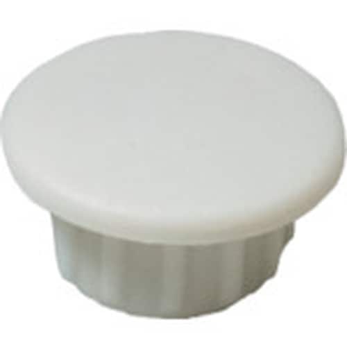 ダンドリビス 穴キャップ(8mm)ライトアイボリー