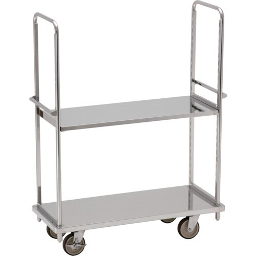 テックサス オールステンレス棚台車 1220×50