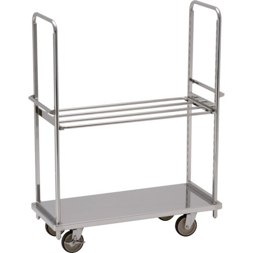 テックサス オールステンレス棚台車 1220×50