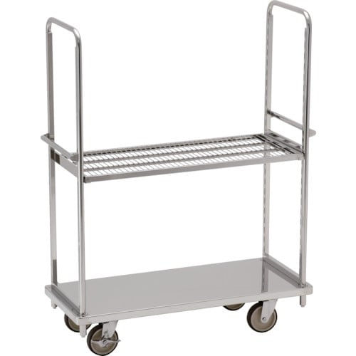 テックサス オールステンレス棚台車 1220×50