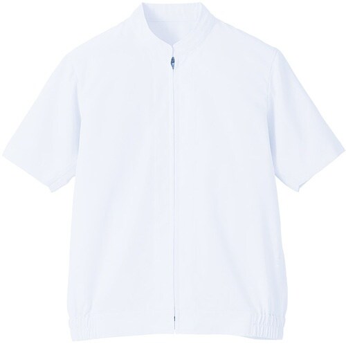 サンペックス 半袖ジャンパー 食品工場 白衣 衛生