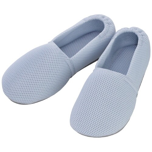 あゆみ 内履き エスパドメッシュ ブルー S(20