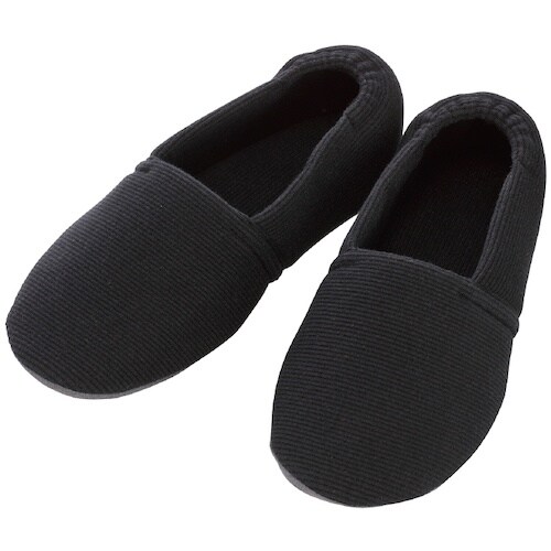 あゆみ 内履き エスパド ブラック S(20.5ー