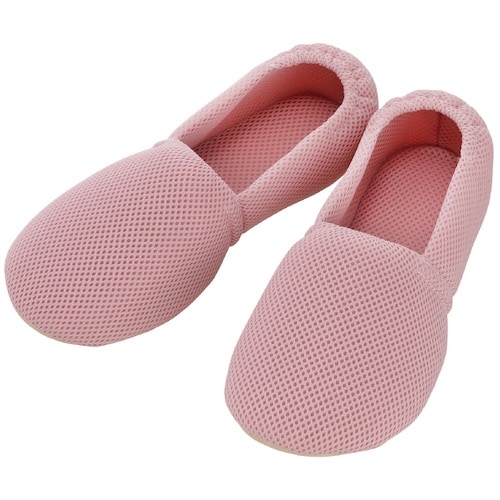 あゆみ 内履き エスパドメッシュ ピンク L(23