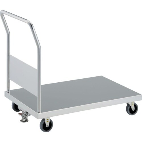 TRUSCO 抗菌ステンレス天板台車 800X45