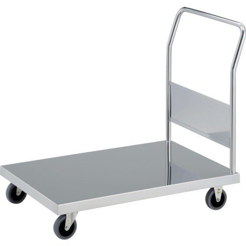 TRUSCO 抗菌ステンレス天板台車 900X60