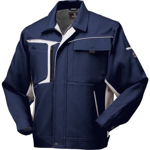 クロダルマ 長袖ジャンパー ネイビー 5