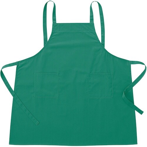 クロダルマ エプロン グリーン フリーサイズ