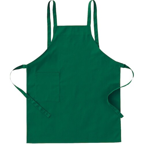 クロダルマ エプロン グリーン フリーサイズ