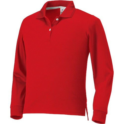 クロダルマ レディース長袖ポロシャツ(脇スリット)