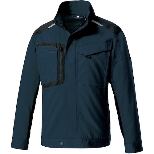 クロダルマ 長袖ジャンパー ネイビー SS