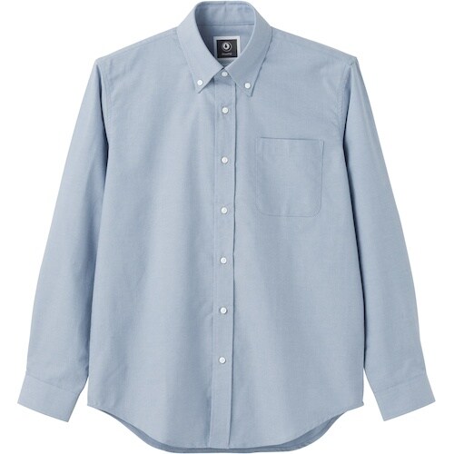 クロダルマ 長袖シャツ(ボタンダウン) グレー 3