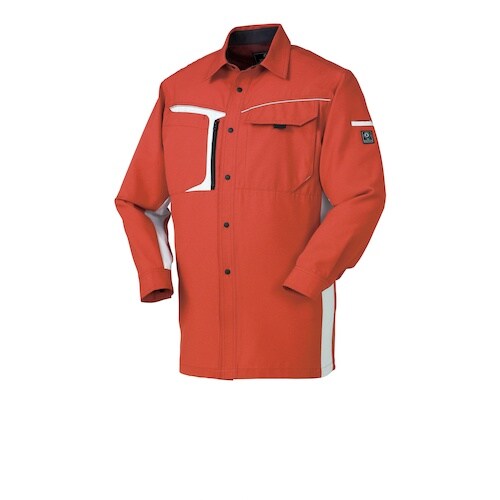 クロダルマ 長袖シャツ レンガ L