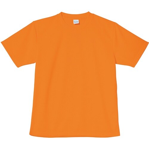 クロダルマ 半袖Tシャツ オレンジ 3L