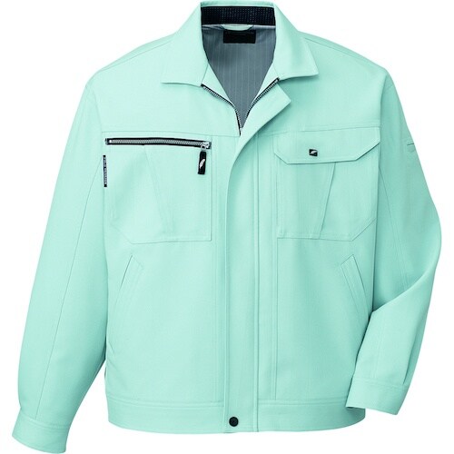 自重堂 ジャンパー ア−ス グリ−ン 4L