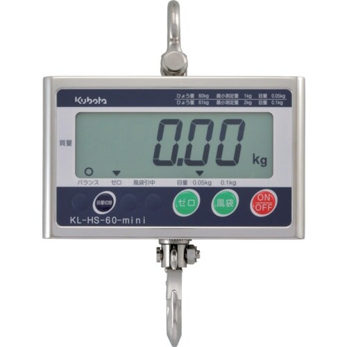 クボタ フックスケールミニ60kg(検定無)