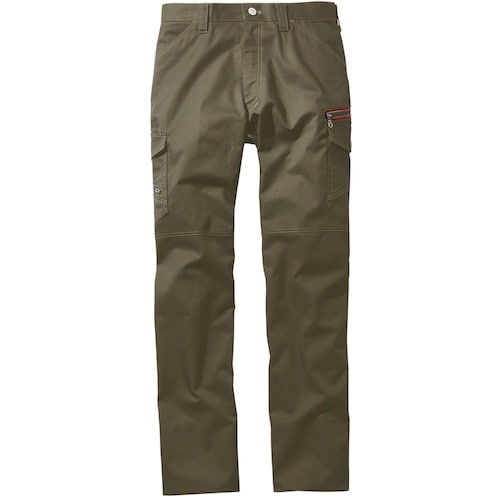 自重堂 カーゴパンツ ア−ミ− グリ−ン 73