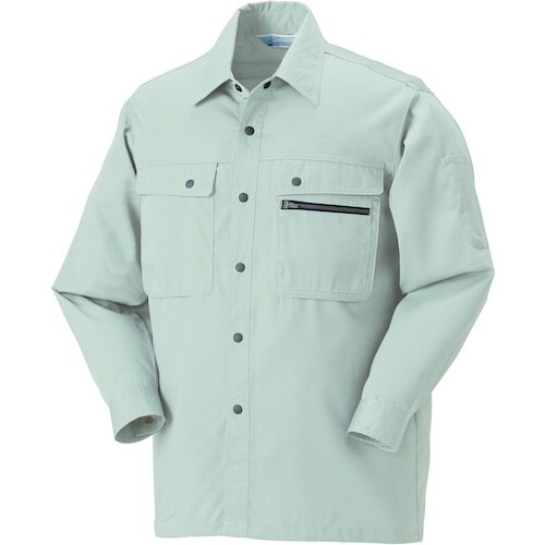 クロダルマ 長袖シャツ ライトグリーン 6L
