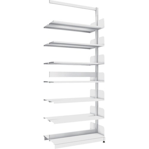 TRUSCO 単柱書架 複式 B5縦 W900XD