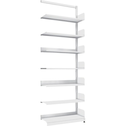 TRUSCO 単柱書架 単式 A4横 W900XD