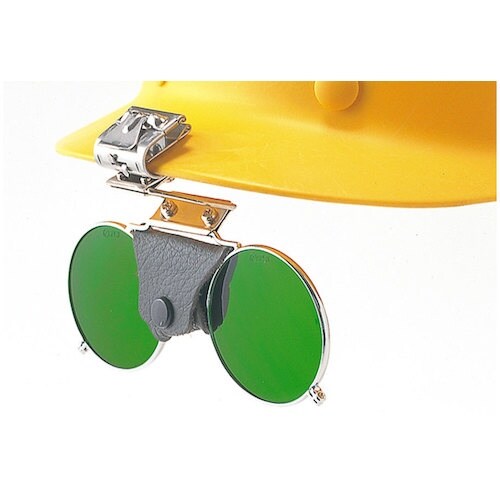 リケン 遮光めがね ヘルメット取付型