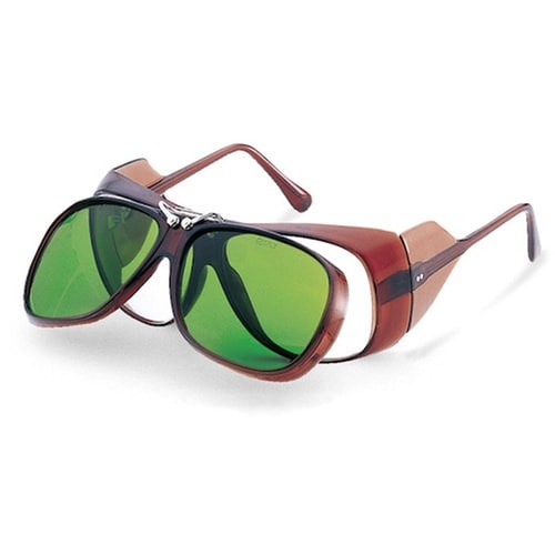 リケン 遮光めがね 複式上下自在型