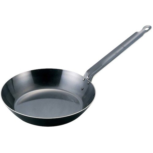 EBM 鉄厚板 ブルーテンパー フライパン 26c