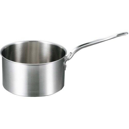 EBM ビストロ 三層クラッド 深型片手鍋 21c