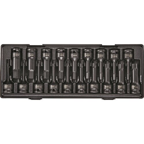 JTC 12.7mm 19PCSインパクトビットソ