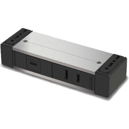 プラパート カセット式コンセント G001 シルバ