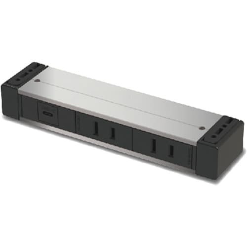 プラパート カセット式コンセント G001 シルバ