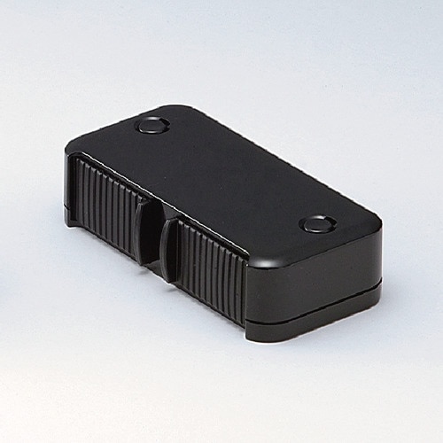 プラパート シャッターカバーコンセント 黒 電源1