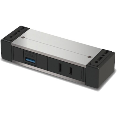 プラパート カセット式コンセント G001 シルバ