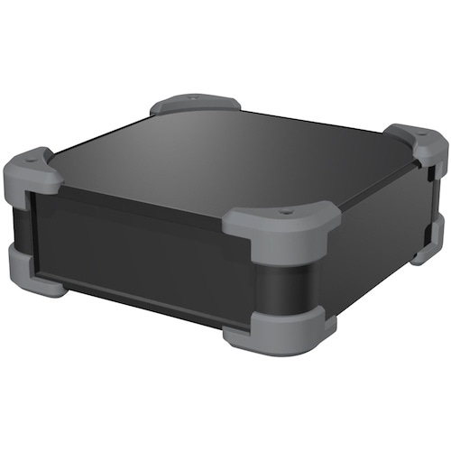 タカチ コーナーガード付アルミケース