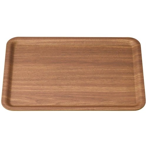 EBM 木目調ABSユニバーサルトレー 濃木目 N