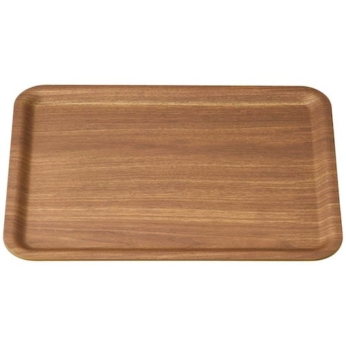 EBM 木目調ABSユニバーサルトレー 濃木目 N