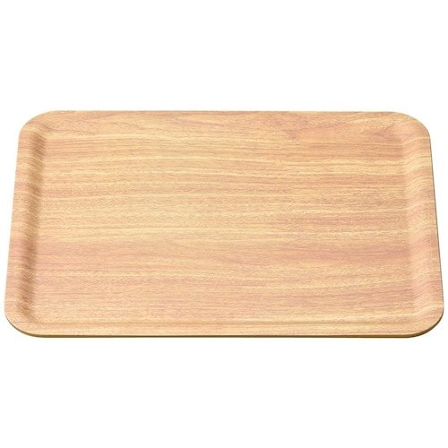 EBM 木目調ABSユニバーサルトレー 薄木目 N