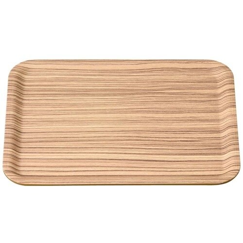 EBM 木目調ABSユニバーサルトレー ゼブラウッ