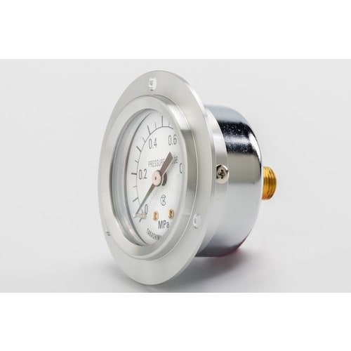 高島 小型真空計(D枠埋込型・縁あり・中心ネジ・φ