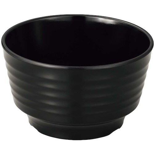 EBM メラミン 和食器 小鉢(小)BL−25 黒