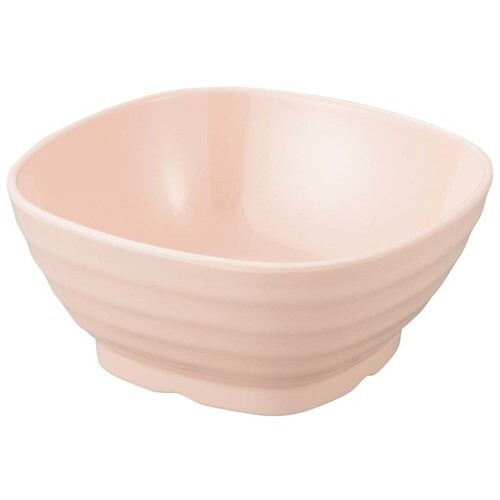 EBM メラミン食器 角小鉢 大 ピンク PK−5